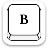 B key